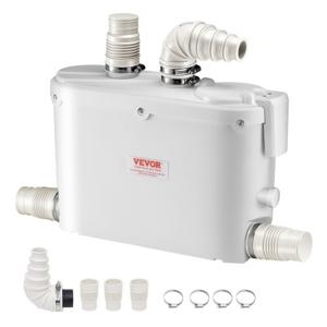 VEVOR Opvoerstation 500W Vuilwaterpomp 110L/min Rioolopvoerstation 8m