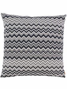 Missoni Home coussin à motif zig-zag - Noir