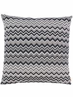 Missoni Home coussin à motif zig-zag - Noir - thumbnail