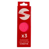 PACK OF 3 OVERGRIPS SMOOTH SOFTEE CINETIK
