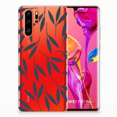 Huawei P30 Pro | TPU Case | Leaves Blue