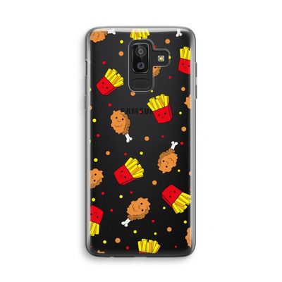 Chicken 'n Fries: Samsung Galaxy J8 (2018) Transparant Hoesje