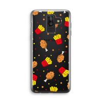 Chicken 'n Fries: Samsung Galaxy J8 (2018) Transparant Hoesje