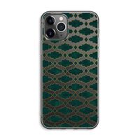 Moroccan tiles: iPhone 11 Pro Max Transparant Hoesje
