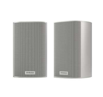 Piega: Ace 30 TX en RX actieve boekenplank speakers - 2 stuks - Zilver