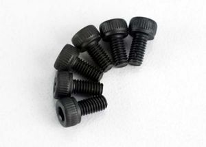 Screws, 3x6mm cap-head machine (hex drive) (6)