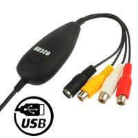 USB 2.0 Video Capture Support MPEG 2 Recording Format TV System: PAL / NTSC(Black)