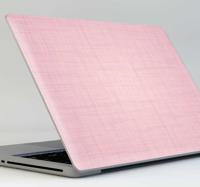 Laptop sticker roze - thumbnail