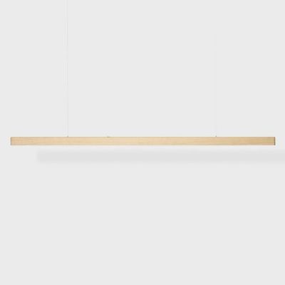 Anour I Model Cordless Hanglamp - 150 cm - Eiken