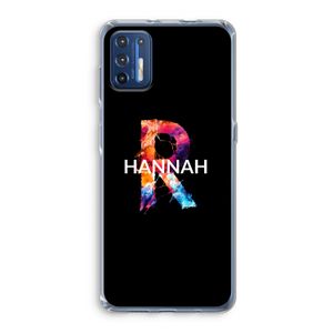 Abstract Spectrum: Motorola Moto G9 Plus Transparant Hoesje