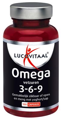 Lucovitaal Voedingssupplementen Omega 3-6-9 100Capsules