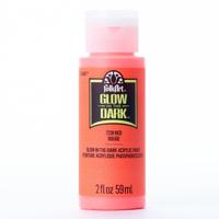 FolkArt • glow in the dark colors red glow in the dark 59ml