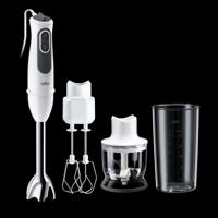 Braun ultiQuick 3 MQ 3125 B 0,6 l Staafmixer 750 W Grijs, Wit - thumbnail