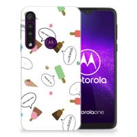 Motorola One Macro | Siliconen Case | IJsjes