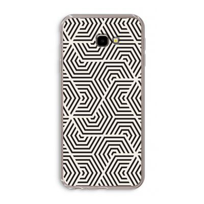 Magic pattern: Samsung Galaxy J4 Plus Transparant Hoesje