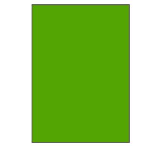 Groene A4 etiketten 210 x 297 mm 100 vel Sorex