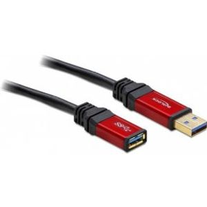 DeLOCK 5.0m USB 3.0 A USB-kabel 5 m USB 3.2 Gen 1 (3.1 Gen 1) USB A