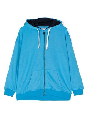 KINDRED veste à capuche à lien de resserrage - Bleu