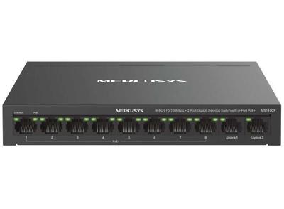 Mercusys MS110CP Netwerkschakelaar PoE Ondersteuning Zwart