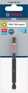 Bosch Accessoires PRO Torx slagschroefbit | T30 | 90 mm - 2608522537