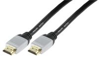 HQ HDMI High Speed 1.5m HDMI kabel 1,5 m HDMI Type A (Standaard) Zwart - thumbnail