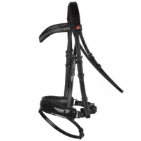 Rossner Lak hoofdstel zwart maat:full