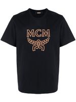 MCM t-shirt à logo imprimé - Noir - thumbnail