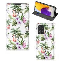 Samsung Galaxy A72 (5G/4G) | Hoesje maken | Flamingo Palms