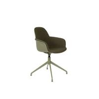 Zuiver Albert Kuip Swivel Eetkamerstoelen Groen - Set van 2 - thumbnail