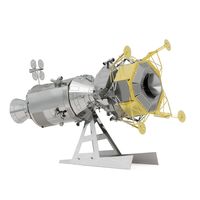 Metal Earth Apollo CSM with LM Shuttlemodel Montagekit - thumbnail