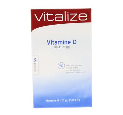 Vitalize Vitamine D Basis 25mcg 120Capsules Vitalize Vitamine D Basis 25mcg 120Capsules