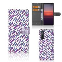 Sony Xperia 5II | Telefoon Hoesje | Feathers Color