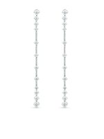 De Beers Jewellers boucles d'oreilles Arpeggia en or 18ct serties de diamants - Argent