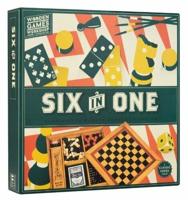 Van Der Doelen Wooden games workshop 6 in 1 spellendoos hout Van Der Doelen Wooden games workshop 6 in 1 spellendoos hout