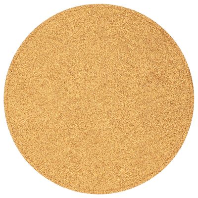 1x Ronde placemats/onderleggers goud met glitters 33 cm