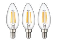 LIVARNO Set van 3 LED-filamentlampen (Kaars E14, filament) LIVARNO Set van 3 LED-filamentlampen (Kaars E14, filament)