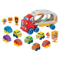 Baby Wheels autotransporter met 8 auto's