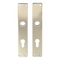 Hoppe langschilden aluminium rechthoekig cilindergat 72 202-pz f2