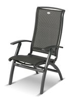 Hartman Davinci verstelbare tuinstoel met aluminium armlegger