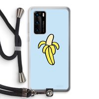 Banana: Huawei P40 Transparant Hoesje met koord