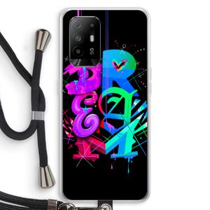 Dream: Oppo A94 5G Transparant Hoesje met koord
