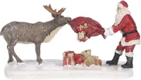 Luville General Reindeer teasing Santa