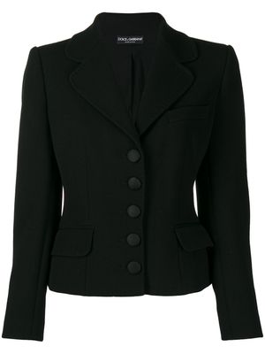 Dolce & Gabbana blazer classique - Noir