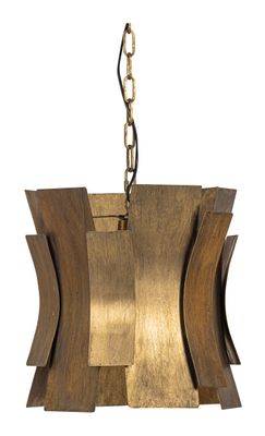 BePureHome Hanglamp 'Course' kleur Antique Brass