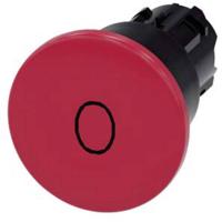 Siemens 3SU10001BA200AD0 3SU1000-1BA20-0AD0 Paddenstoelknop (Ø x h) 40 mm x 40 mm IP66, IP67, IP69/IP69K 1 stuk(s)