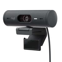 Logitech - Brio 500 HD Webcam con Auto - Grafite Expo