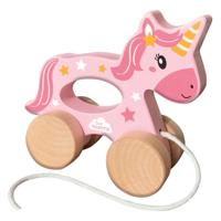 SES houten trekdier 2 in 1 - eenhoorn