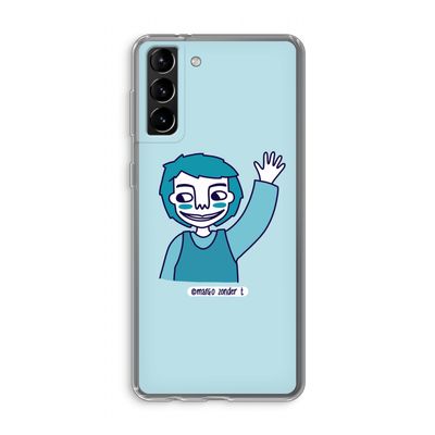 Zwaai: Samsung Galaxy S21 Plus Transparant Hoesje