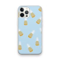 Ananasjes: iPhone 12 Pro Max Transparant Hoesje Ananasjes: iPhone 12 Pro Max Transparant Hoesje