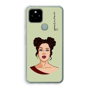 Pop-Art Creator: Google Pixel 5 Transparant Hoesje